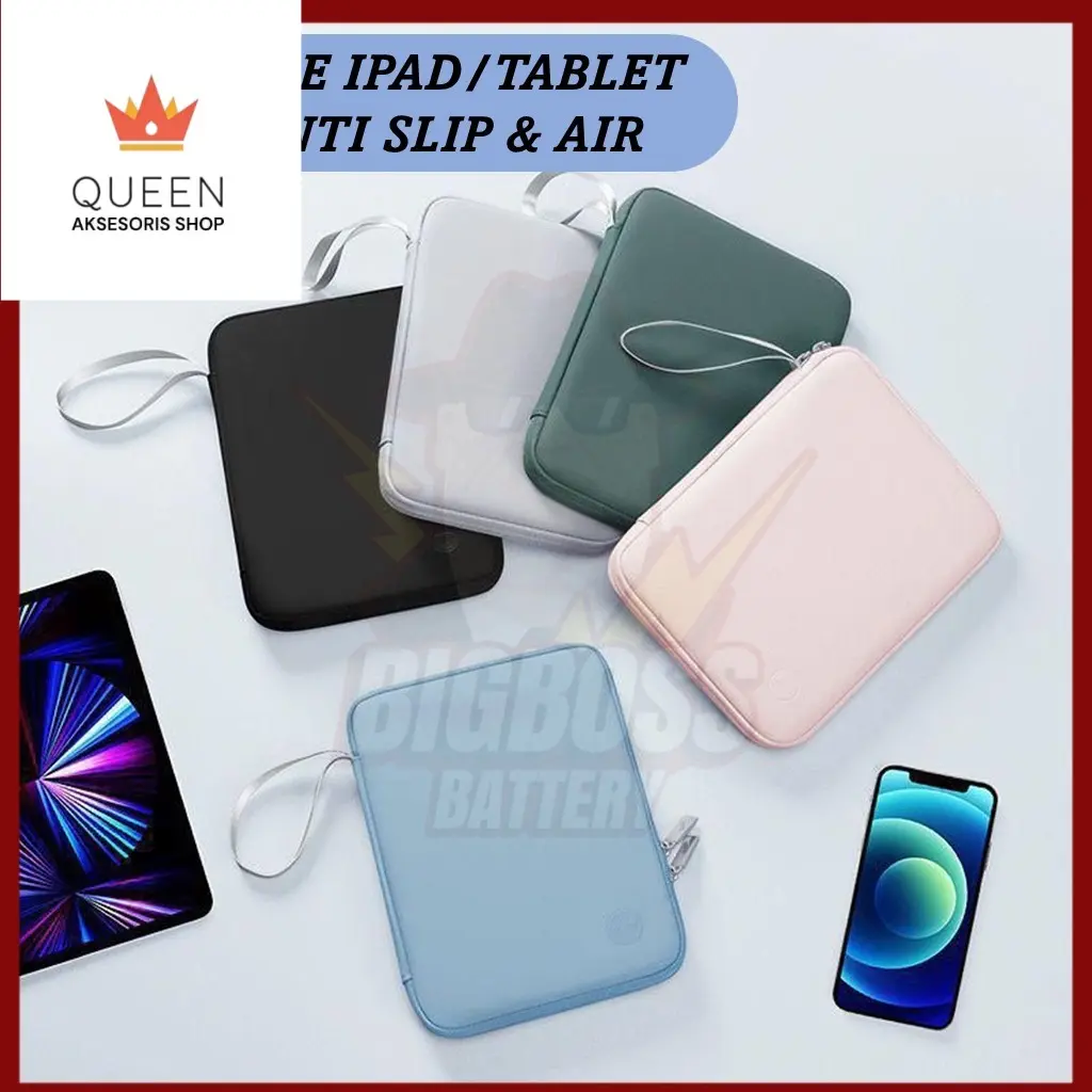Tas Ipad Lapis Material Tahan Benturan Dan Tahan Air Portabel untuk Tablet Cover Case ipad Case M*CBOOK Premium Kulit Sintetis Original Ready Jakarta