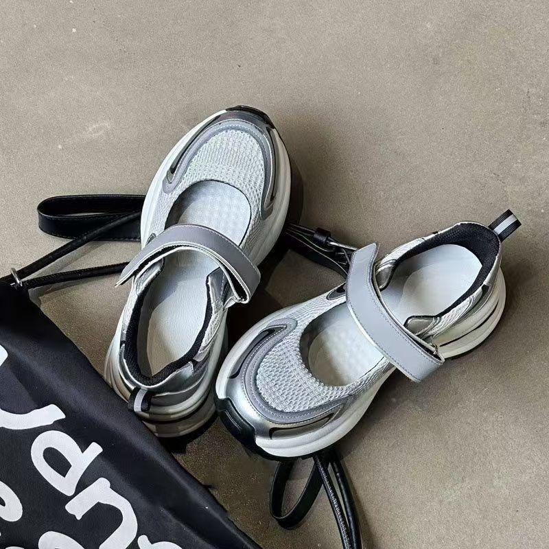 Product Introduction of Giày Daddy, Đế Bằng Uniity, Dành Cho Nữ, Hàng Mới Về Mùa Thu 2024, Giày Thường Ngày Thể Thao Thoáng Khí, Giày Chạy Bộ Quai Dán Sneaker Shoes 36