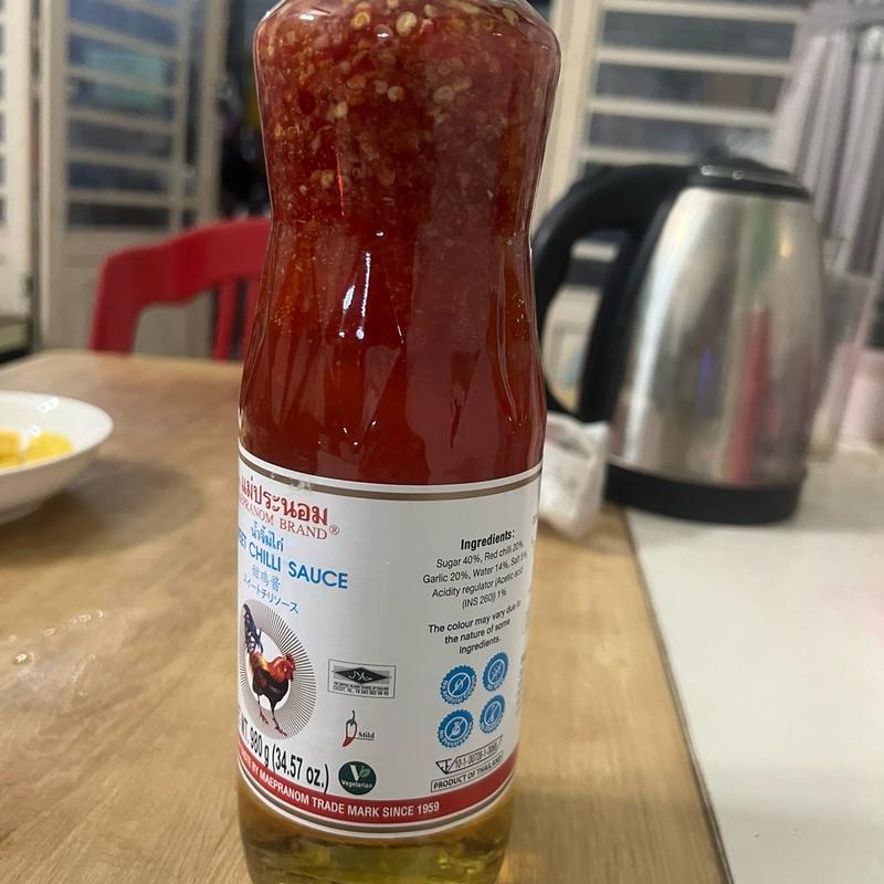 ￼Sốt chấm gà thái lan 980g/ sốt thái / sốt xí muội thái 6
