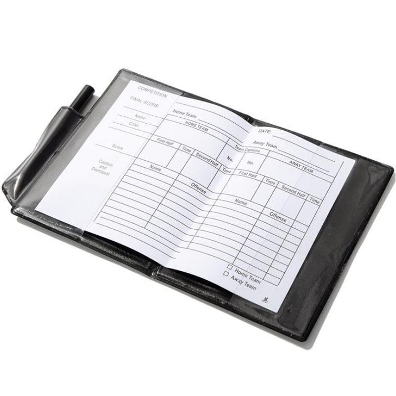 Product Introduction of Hot Sale Football Soccer Referee Card Sets Warning Referee Red and Yellow Cards Wallet Score Sheets Notebook Judge Accessories 13