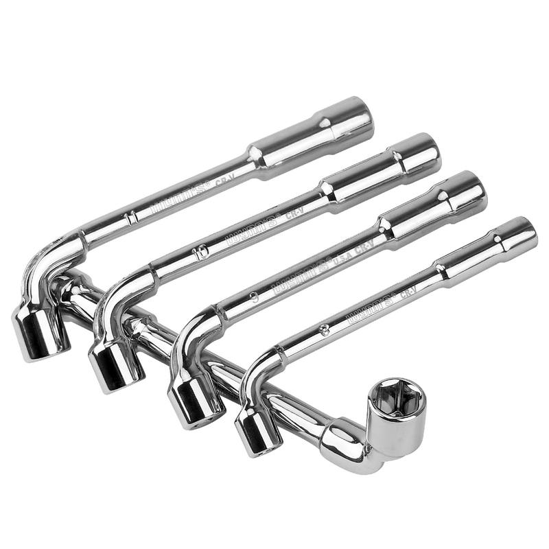 L Socket Spanner Wrench Shaped Hexagonal Torque Spanner Set Car Repair Tool Wrench Set Spanner Hand Tool Car Tools 3
