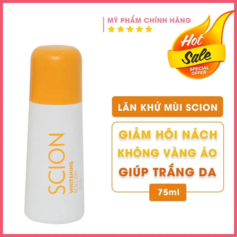 Lăn khử mùi Scion Nuskin 75ml dứt điểm hôi nách hiệu quả mẫu mới - HASOCHI 7