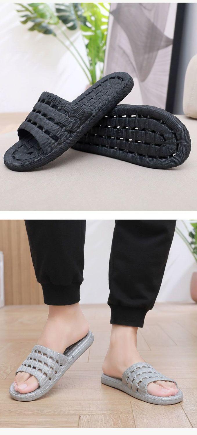 Product Introduction of Dép Đi Trong Phòng Tắm, Thiết Kế Khoét Lỗ Đế Dày, Chống Mùi, Chống Trơn Trượt, Thích Hợp Đi Tắm Và Tắm Khách Sạn, Dành Cho Nam Giới, Bộ Sưu Tập 19k Người 19