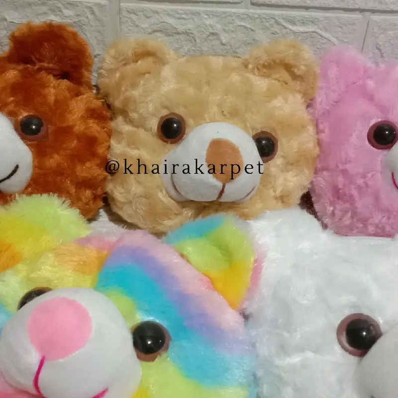 TAS SELEMPANG KEPALA TEDDY BEAR MINI / TAS SELEMPANG ANAK-ANAK MURAH 0