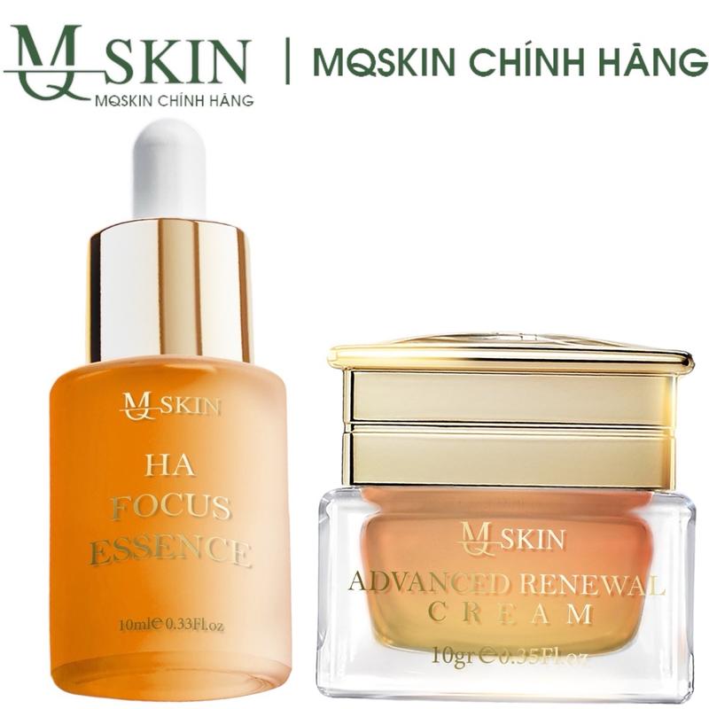 [D7-MQ SKIN]Combo[ KEM CỐT TRẮNG và SERUM ABUTIN HA] Hỗ Trợ[ Dữơng Trắng , hồi da, , giảm xạm, nám, thâm,mụn] Tất cả các loại da Cấp nước Axit hyaluronic Skincare 1