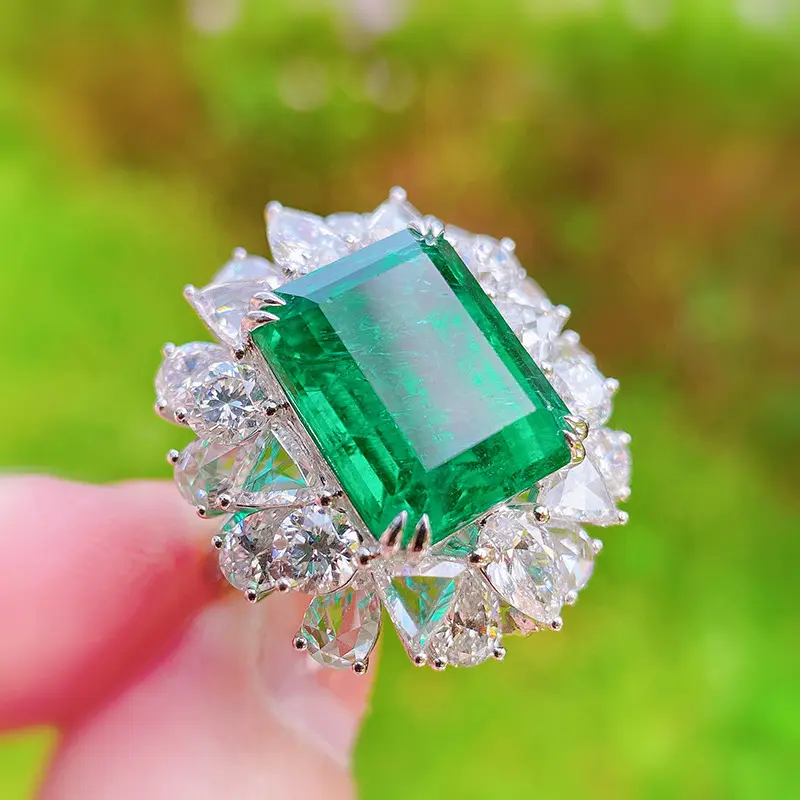 Luxe Diamond Princess Ring for Women