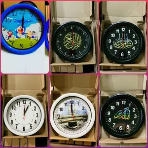 JAM DINDING POLOS KARAKTER 28CM / JAM DINDING RUMAH / JAM DINDING 28CM /JAM DINDING MURAH