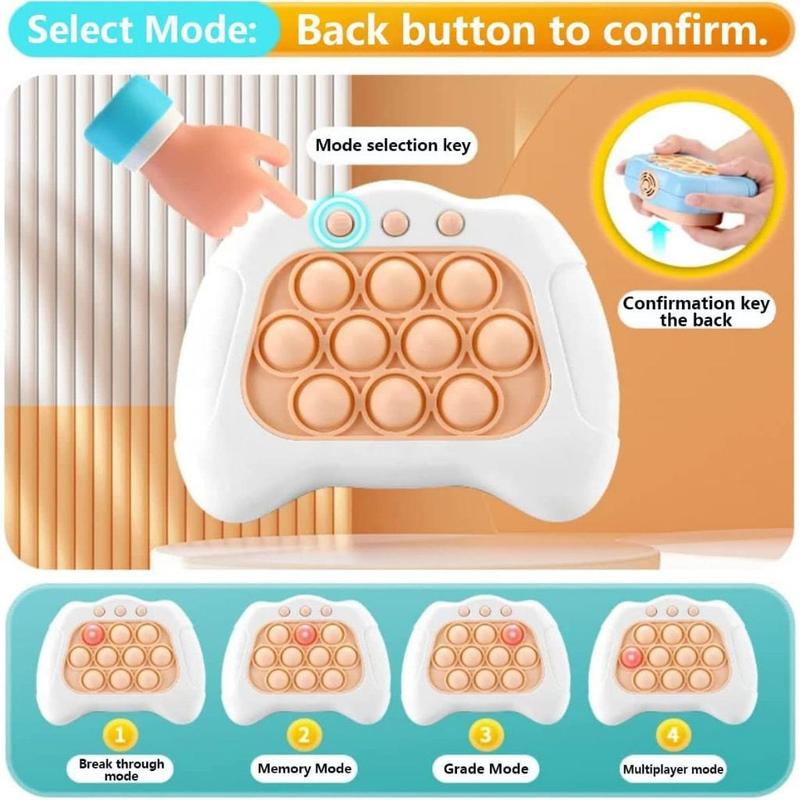 MAINAN ANAK GAME VIRAL POP IT BUBBLE ELEKTRIK FIDGET TOYS LED MOTIF KARAKTER 3