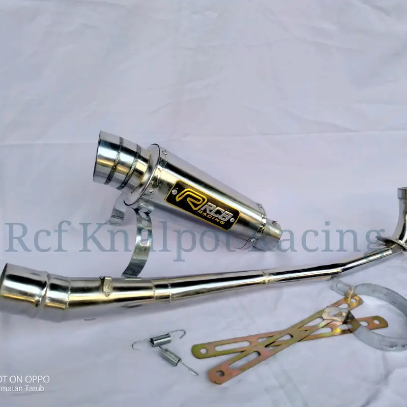 Knalpot Racing RCB Supra x 125 Supra x lama Supra fit 110 Revo absolute Revo fit lama Jupiter z Smash Shogun 125 Smash titan Blade astrea grand Karisma Vega zr Vega R Jupiter z robot z1 0