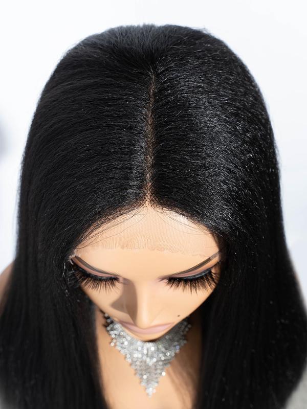 26 Inch Long Straight Wigs for Women, Gorgeous Fluffy Wigs Without Bangs for Daily, Cosplay, Anime or Costume Party, Striking Natural Fluffy Hair Wigs Without Bangs for Daily & Party 4