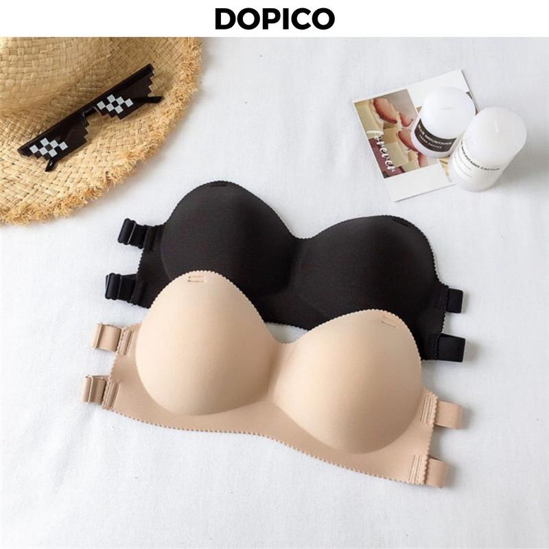 Combo 2 áo ngực Bra nữ su không dây không gọng - COMBO 2 áo lót nữ Cup ngực kiểu dáng basic đơn giản DOPICO CBB811 Women áo lót cúp ngực
