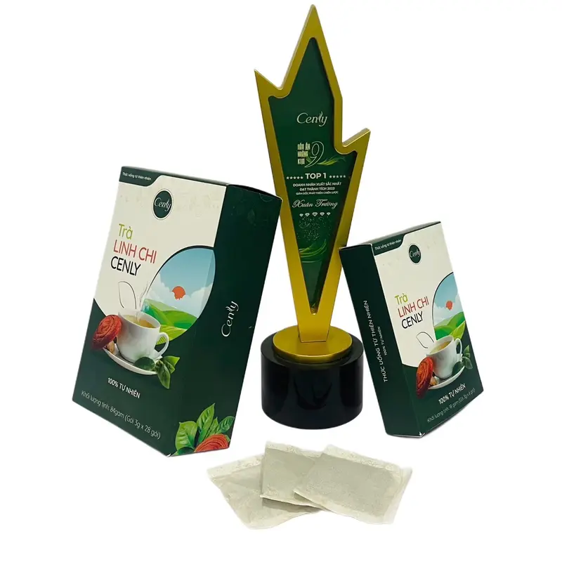 Combo_[Thảo Mộc Cenly Chanh Mật Ong & Trà linh Chi], sản phẩm bổ sung vitamin hỗ trợ giảm bớt sự thèm ăn, chăm sóc sắc đẹp 3