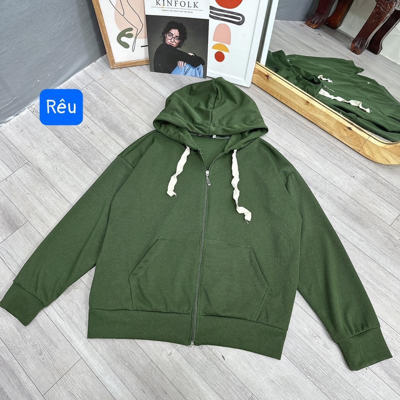 Product Introduction of Áo khoác thun gân bigsize nữ, áo khoác đi nắng vải mịn đẹp chuẩn đậu bigsize -KHOAC2 20