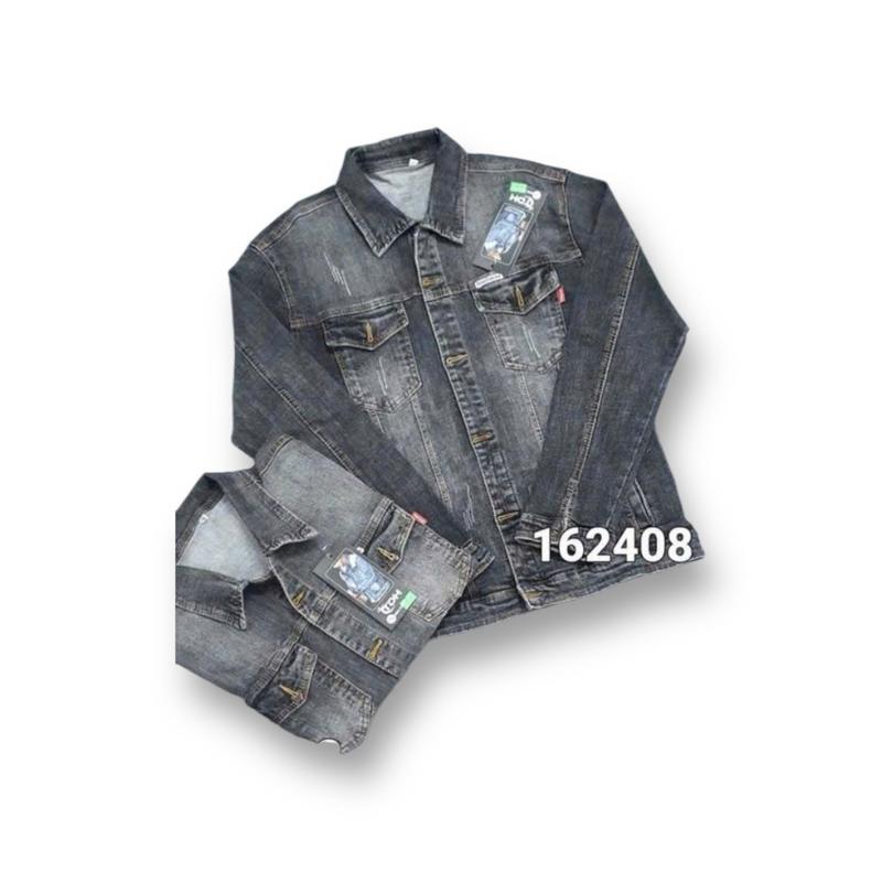 ÁO KHOÁC JEANS NAM Form TO Hàng VNXK CAO CẤP CO GIÃN 4 CHIỀU 75KG - 130KG 1