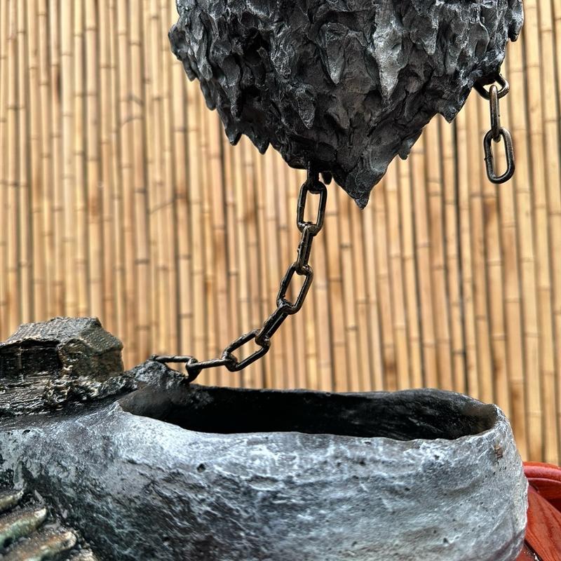 Đảo bay trồng cây bonsai cỡ vừa, nuôi cá và trồng cây Trang Trí Nhà 4