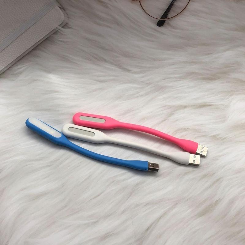 3pcs Bendable Mini USB Light, Foldable Adjustable Desk Mini Lamp, Portable Flexible Reading Light Gadgets for The Home, Bedroom, Office 5