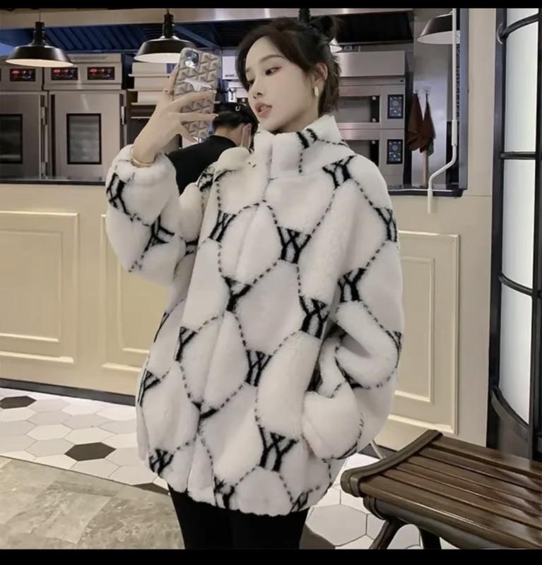 Áo khoác lông thỏ chữ Y lót trần trám hàng QC loại 1