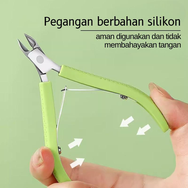 Cuticle Nipper / Tang Kutikula Kuku / Nail Nipper / Gunting Kutikula Perawatan Kuku /Set Manikur Bersihkan 4