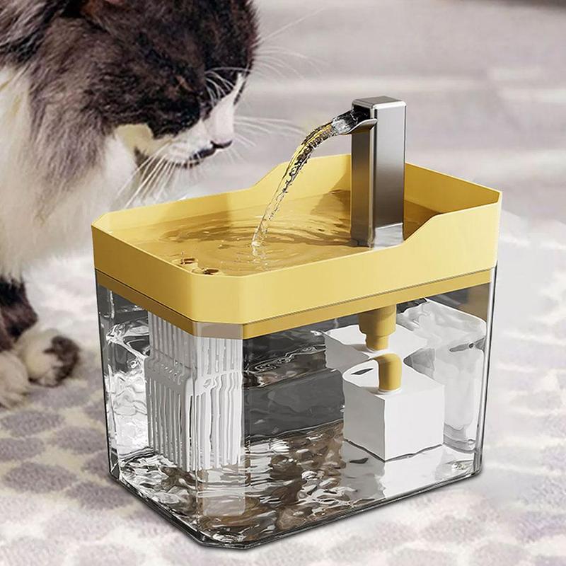 Product Introduction of Bộ Lọc Đài Phun Nước Tự Động 1.5L Cho Thú Cưng Bát Uống Nước Cho Mèo Không Tiếng Ồn Máy Rót Nước Di Động Cho Thú Cưng Cho Chó L5N2 56