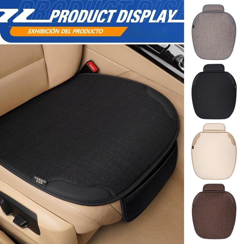 Product Introduction of Car Seat Cushion Four Seasons General Single-piece Rear Seat Three-piece Car Set Cushion Single R9S3 27