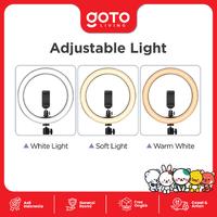 Gambar (Crazy Deal) Goto [COD] Lumen Ring Light Stand Tripod Ringlight Lampu Selfie dari Goto Living Kota Tangerang 5 Tokopedia