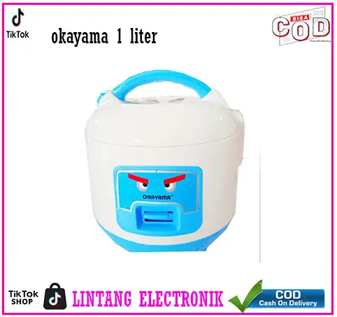 Magic Com Okayama 1,2 Liter 3in1  memasak dan menghangatkan Cooker (klik varian & ukuran) 3