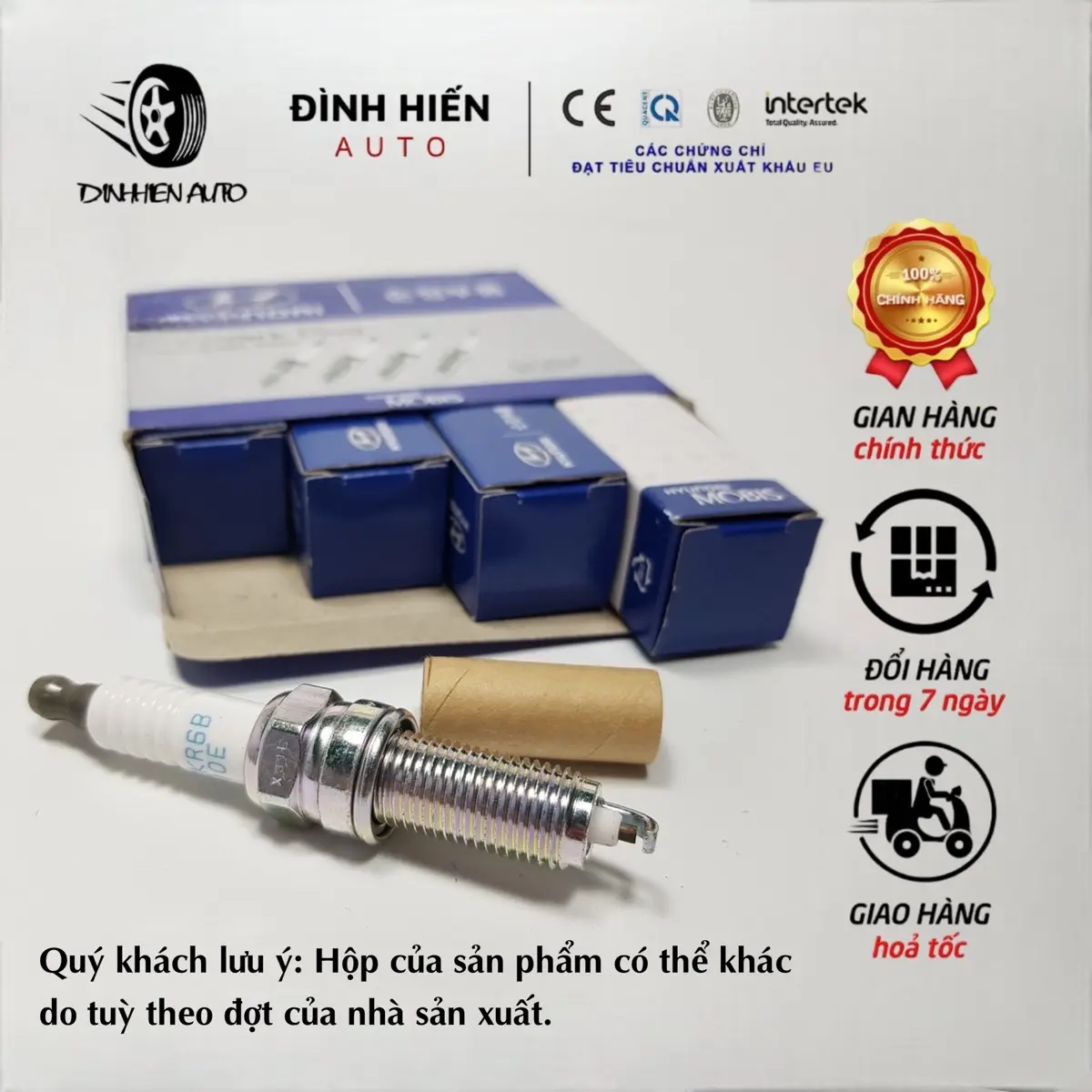 Bugi, buri, buzi NGK 1.0E chân than xe I10, I20, I30, Morning, Soul, Santa Fe, Accent, Rio, Avante, Elantra, K3, Cerato, Forte, Carens (Mã: 1885510060) Phụ Tùng