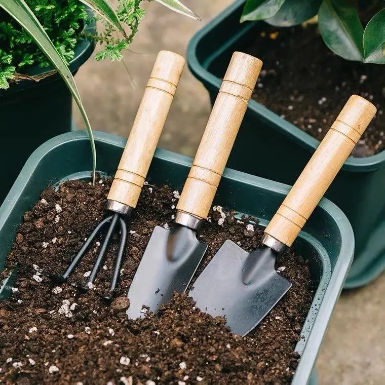 Bộ 3 Món Dụng Cụ Làm Vườn Mini Siêu Tiện Lợi