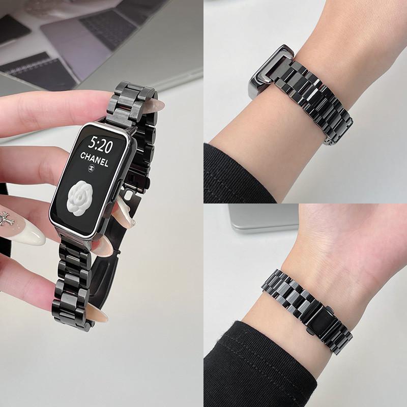 Tali Jam Tangan Stainless Steel Metal Strap for Huawei Band 10/9/8 Adjustable Replacement Band Watchband Belt Bracelet Accessories Smartwatch for Huawei Band 10/Huawei Band 9/Huawei Band 8 NFC Tali Jam Tangan Stainless Steel Metal Strap for Huawei Band 10/9/8 Adjustable Replacement Band Watchband Belt Bracelet Accessories Smartwatch for Huawei Band 10/Huawei Band 9/Huawei Band 8 NFC