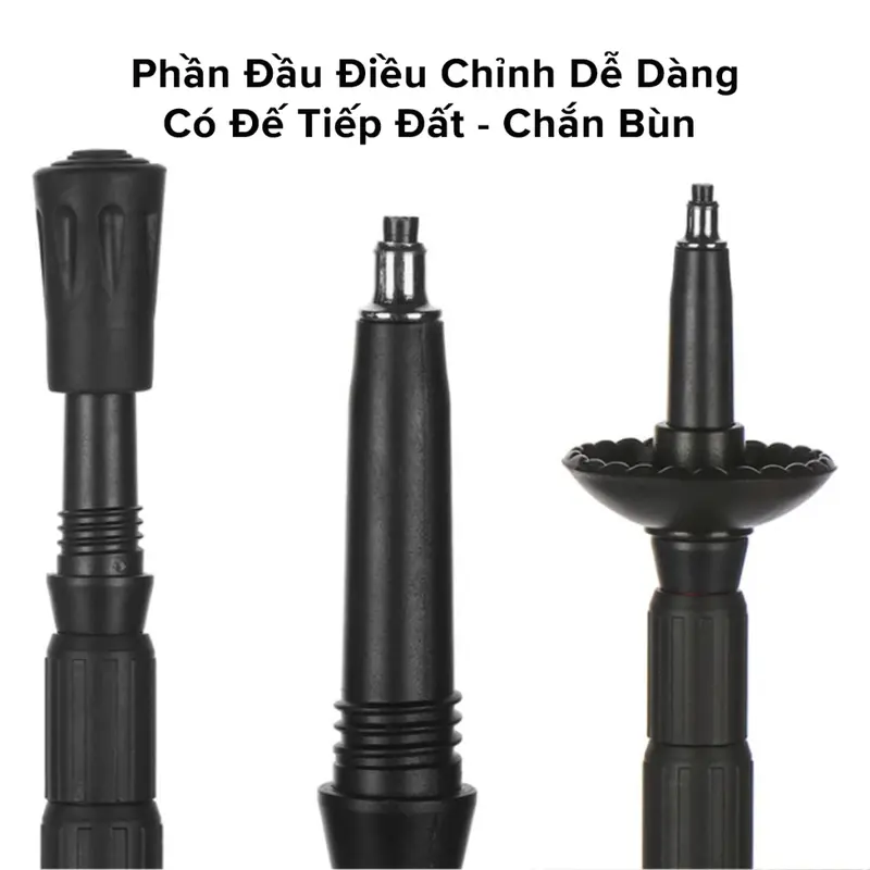 Gậy Leo Núi Gậy Trekking Từ 63 - 135cm Gậy Chạy Trail Gấp Khúc Dùng Du Lịch, Phượt, Dã Ngoại, Đi Bộ Đường Dài - Hãng miDoctor 6