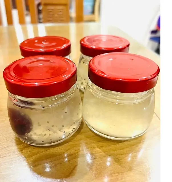 Hũ sen bầu chưng yến 100ml - 150ml - 75ml, hũ thủy tinh chưng yến 3