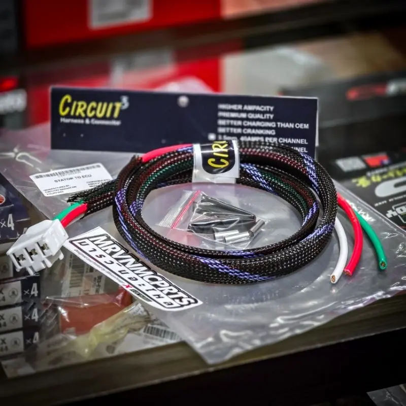 CIRCUIT 3 Harness & Connector [Stator to ECU] (Aerox V1 V2/Nmax V2 ...
