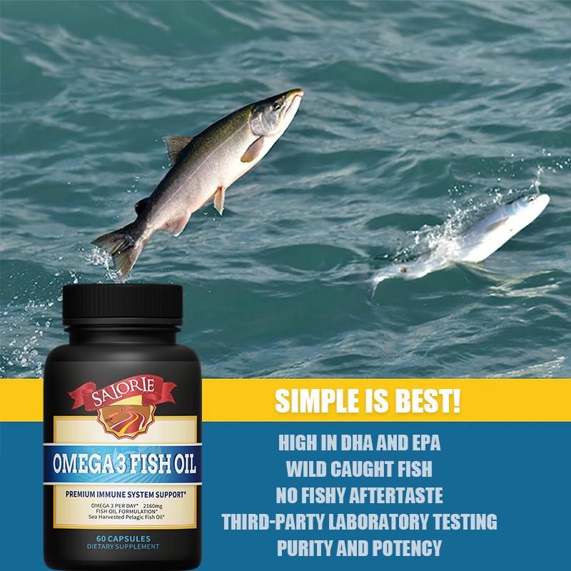 DHA+EPA,Omega 3 Fish Oil Supplement for Brain Health & Immun - TikTok ...