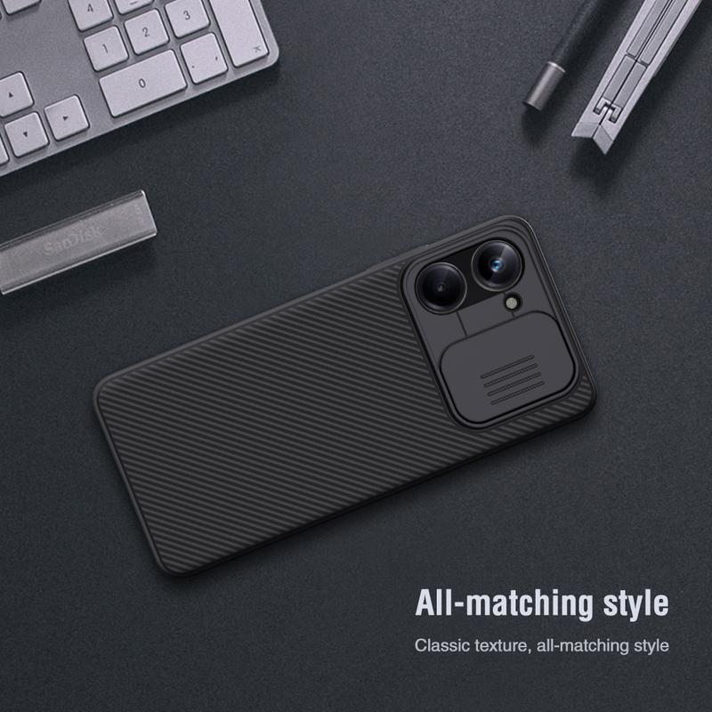 Product Introduction of Nillkin for Realme 10 Pro 5G Phone Case with Slide Lens Protection, Impact-Resistant Shockproof Protective Case Cover for Realme 10 Pro 5G 9