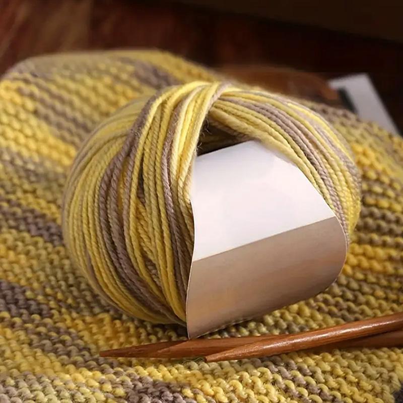 50g/Roll Sequin Mohair Yarn Soft Warm Baby Wool Crochet Yarn DIY Handmade Knitting Sweater Shawl Hat Bag Thread Sewing Supplies 9