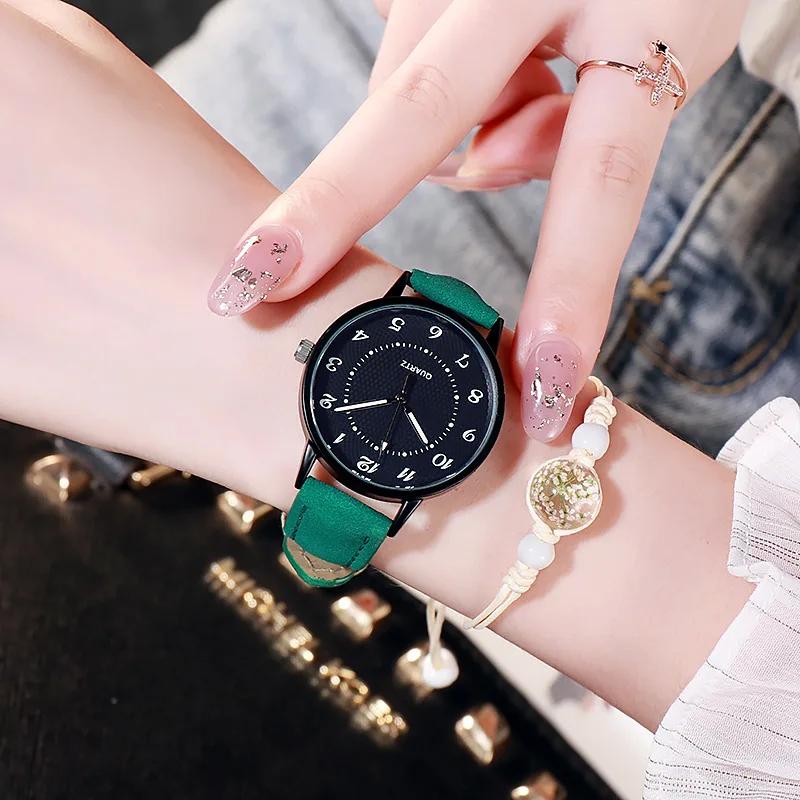 Product Introduction of Women Fashion Watch Quartz Wirstwatch Luminous PU Leather Band Watch Ladies Casual Gift Wrist Watches Clock Reloj Mujer 16