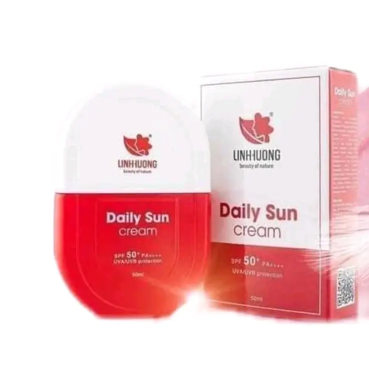 Kem chống nắng Linh Hương SPS 50, PA+++ chống tia UVA, UVB mẫu mới kich trang Cho Bé Skincare sap conlan wax bi alpha rbutin