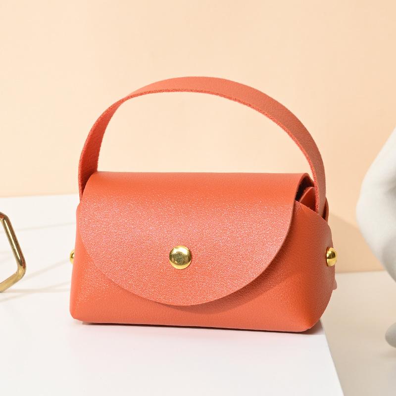 Product Introduction of Xiaohongshu Same Style Wedding Wedding Candy Bag Leather Buggy Bag Small Size Table Sugar Handbag Wedding Gift 1
