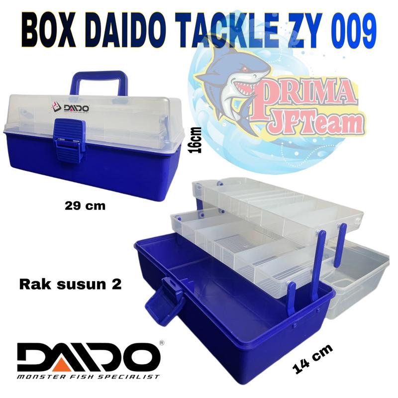 DAIDO TACKLE BOX ZY 003 susun 3 dan zy 009 susun 2 1