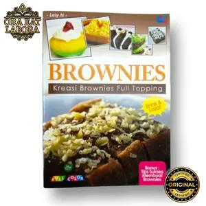 Buku Resep Masakan Original Brownies Full Topping - Ora Eat Labora