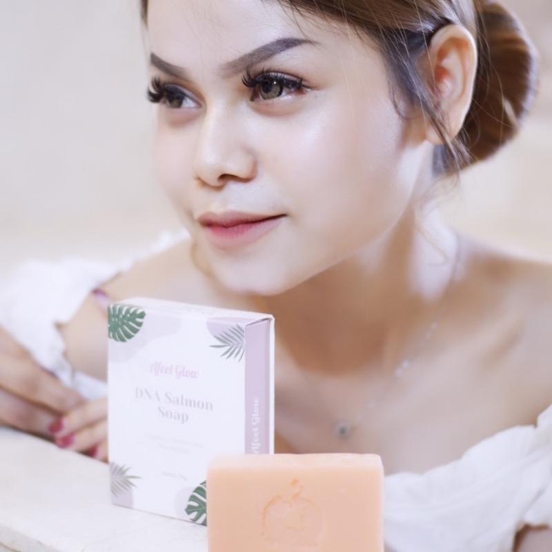 [2 PCS ]SABUN GLOWING DNA SALMON AFEELGLOW Soap 0