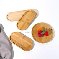 Gambar IMPODIO Tatakan Bambu Natural – Tray Kayu Oval & Bundar / Alas Gelas & Pajangan Minimalis - ROUND dari Impodio Kota Tangerang Selatan 1 Tokopedia