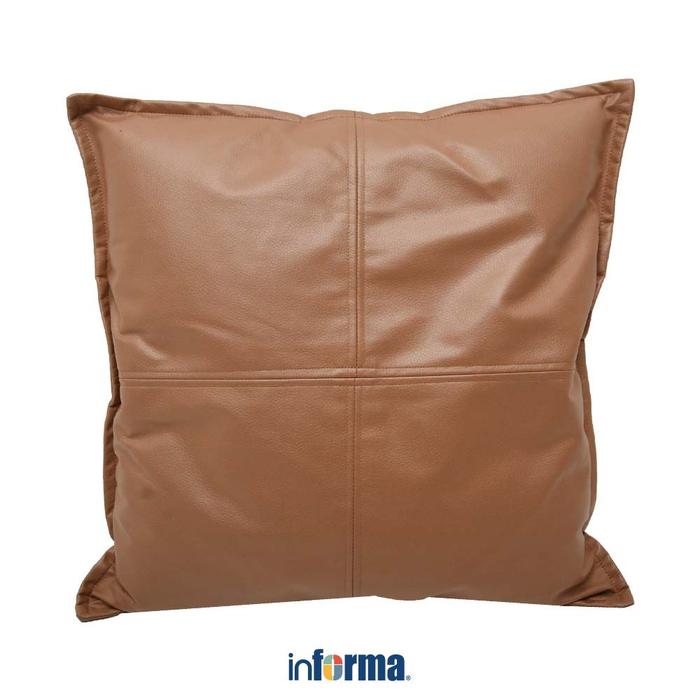 Gambar Informa 50X50 cm Sarung Kulit Bantal Sofa - Cokelat Muda Dekorasi Ruang Tamu Pelengkap Kursi Aksesori Sofa Pelapis Bantal dari Informa Indonesia Kab. Bogor Tokopedia