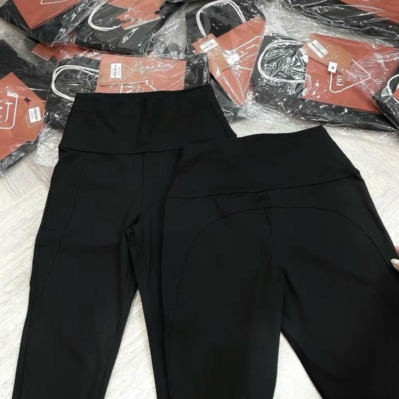 Quần legging nữ cạp cao bản to gen bụng chất vải Umi dày dặn mêm co giãn nâng v3 - Quần Legging dài lưng cao ôm bó sát 4