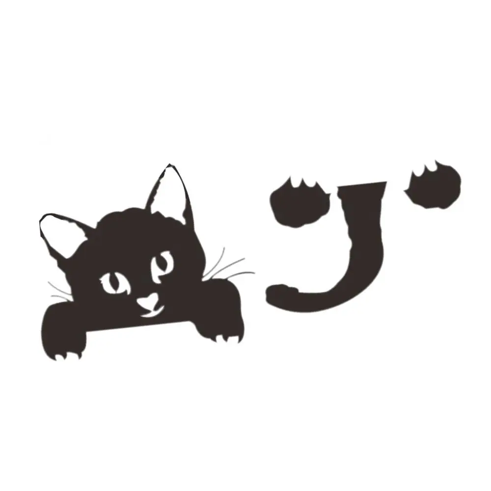 Cute Cartoon Switch Sticker Girl Room DIY Cat Wall Sticker Decoration