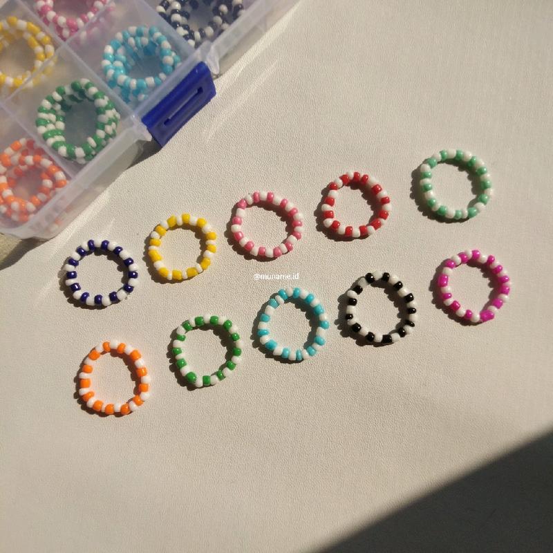 Part 11 | Cincin manik - manik / beads rings - Blaster Series 1