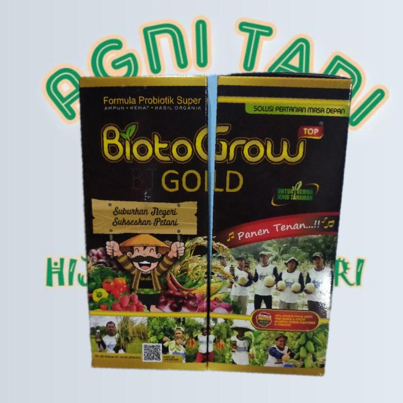 Biotogrow Gold Pupuk Probiotik Cair isi 1 lt Tanaman Tanah - Shop ...
