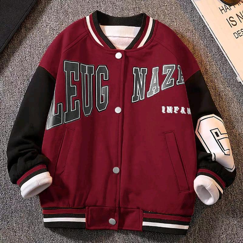 Gudang Outfit - Jaket Baseball Leug Fleece Panjang Sweater 1