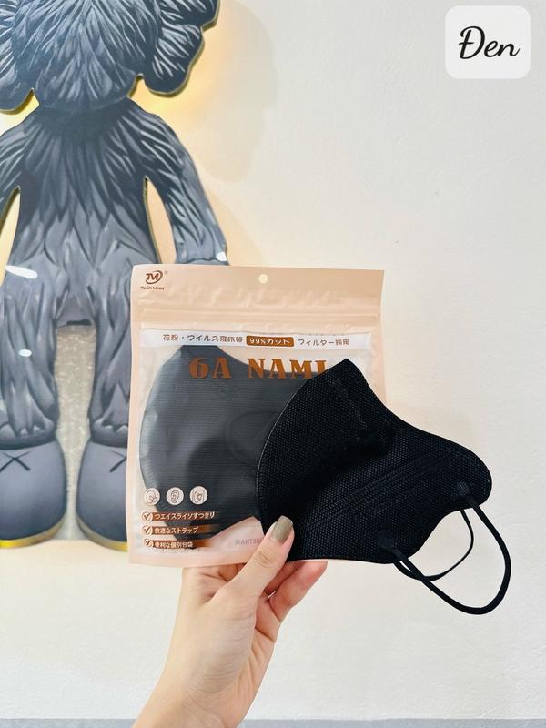 COMBO 300 chiếc (tặng 100 chiếc) Khẩu trang 6A NAMI TÚI ZIP 4 lớp Kháng khuẩn {45-75kg} Che phủ kín khuôn mặt, Chông nắng và tia UV tốt 6