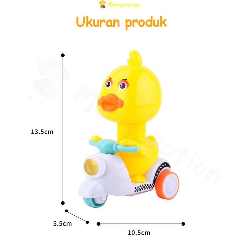 Product Introduction of Mumystation Mainan bebek motor tanpa baterai mainan anak bayi lucu bebek Permainan Plastik Toys Toys 16